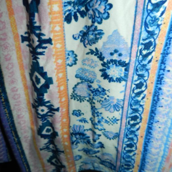 NEW NWT FULL CIRCLE TRENDS STRAPLESS COLORFUL ROMPER-PLUS SIZE 3X - Picture 8 of 11